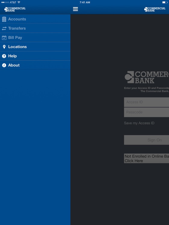 The Commercial Bank for iPad