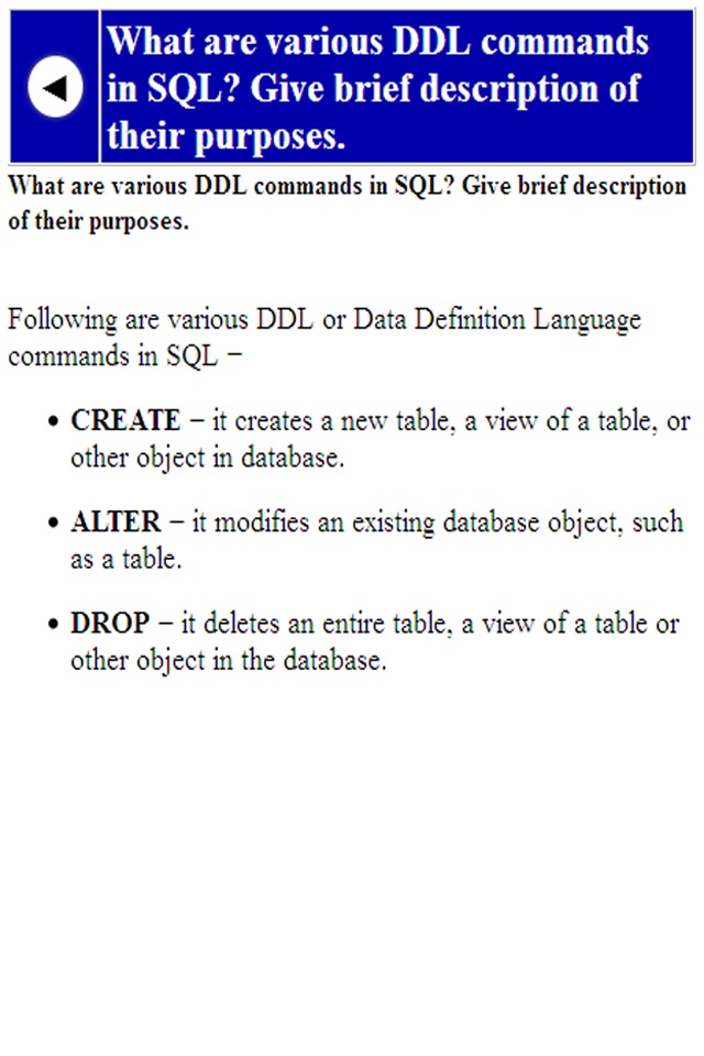 SQL programming tutorial screenshot 3