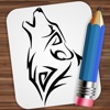 Drawing Tattoo Wolves