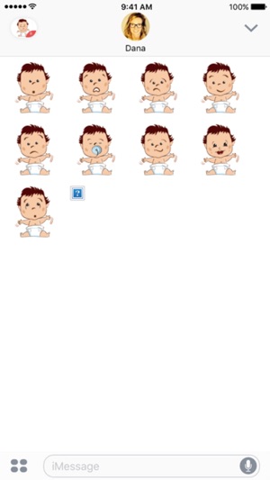 Baby - stickers by Weds for iMessage(圖2)-速報App