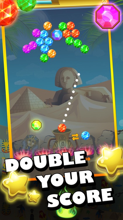 Bubble Ball Marble Shooter Mania - Jewels Shooting
