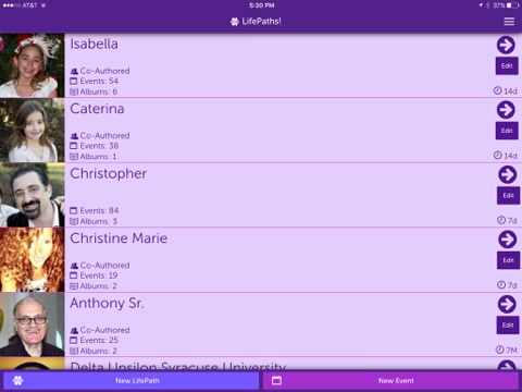 LifePath iBoard screenshot 2