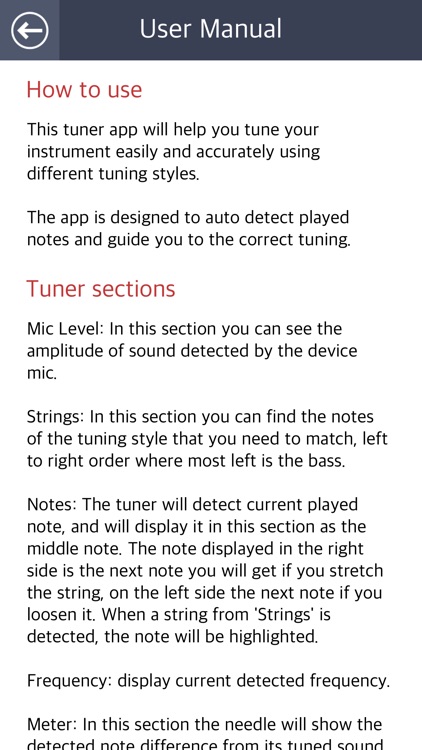 Guitar Tuner Free screenshot-3