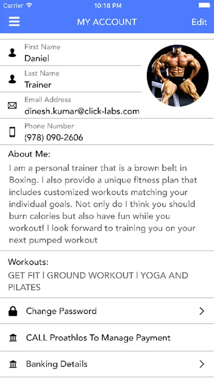 Proathlos: Trainer App screenshot-3