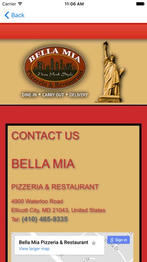 BellaMia Pizza & Restaurant(圖3)-速報App