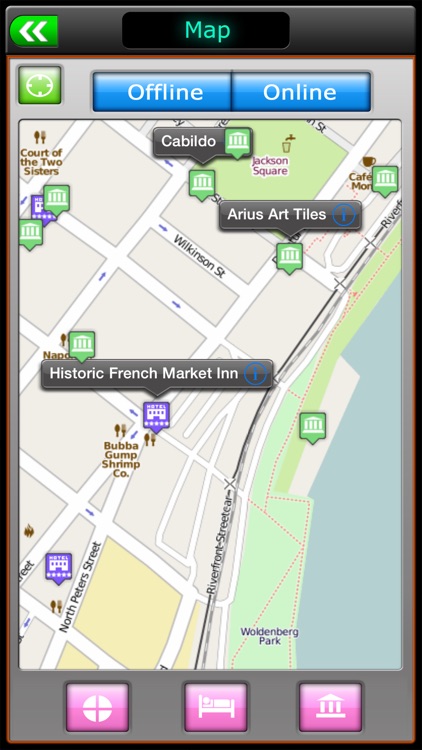 New Orleans Offline Map Travel Guide