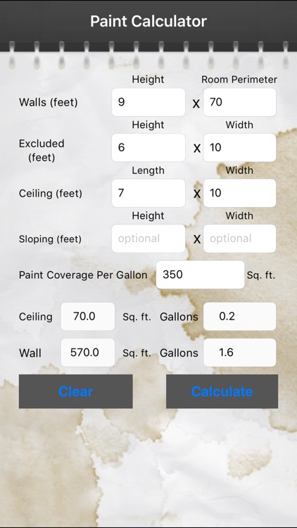 Paint Calc