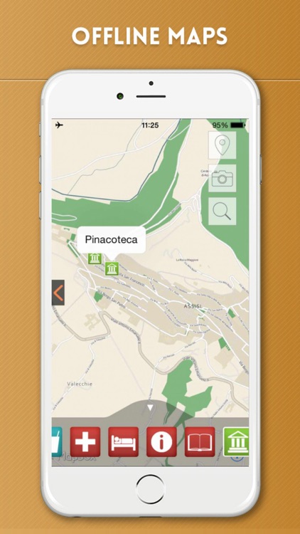 Assisi Travel Guide with Offline City Street Map screenshot-4