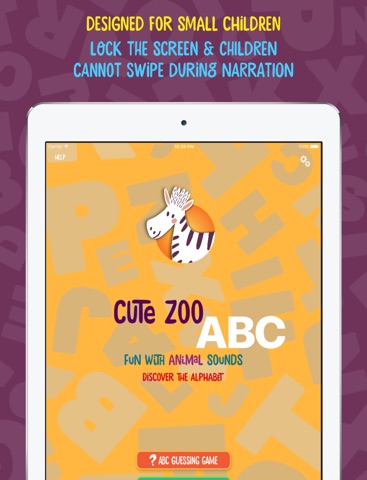 Cute Zoo ABC screenshot 2