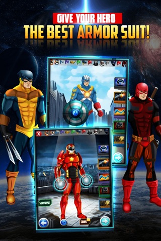 Create a Character Super-Hero Free Games For Boys screenshot 3