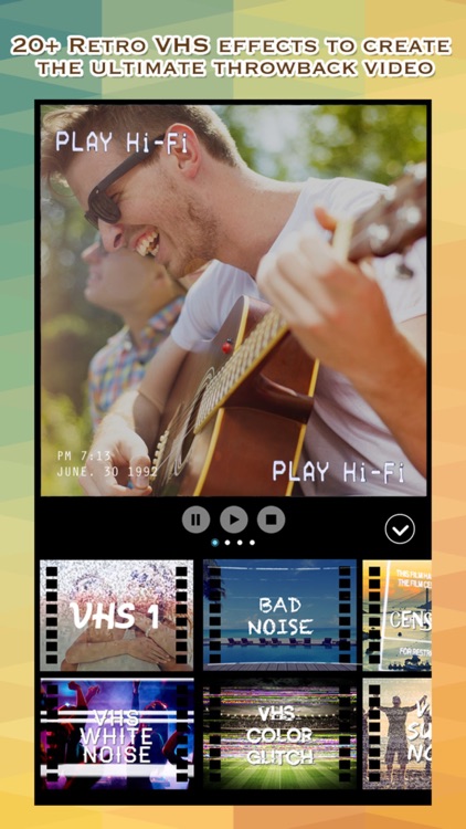 VCR Camcorder - Add Retro Camera and VHS Camcorder Effect to Video for Instagram screenshot-4