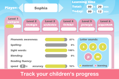 Phonics Farm Letter sounds school & Sight Words - náhled