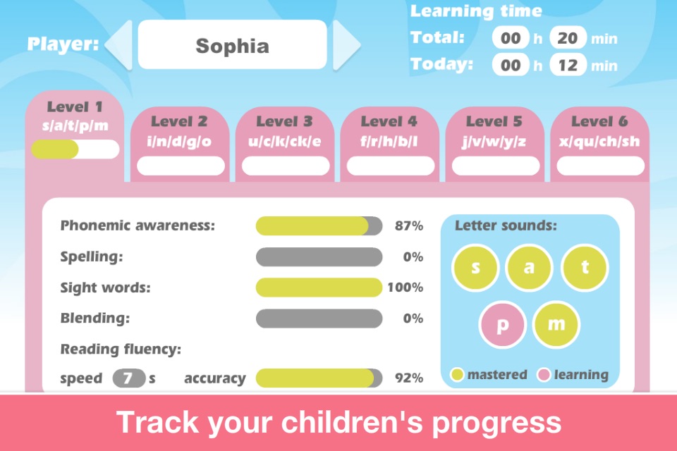 Phonics Farm Letter sounds school & Sight Words screenshot 4