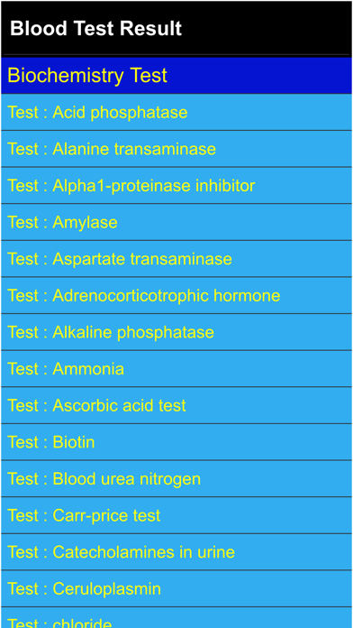 How to cancel & delete Blood Test Results from iphone & ipad 1