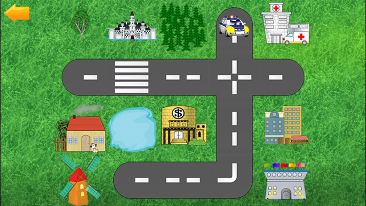 Cars City Builder - funny free educational shape matching game for kids, boys, toddlers and preschool screenshot-3