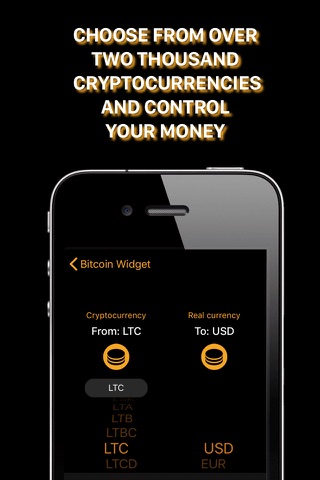 Bitcoin Widget Calculator screenshot 2