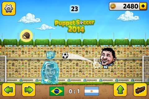 Скриншот из Puppet Soccer 2014 - Football championship in big head Marionette World