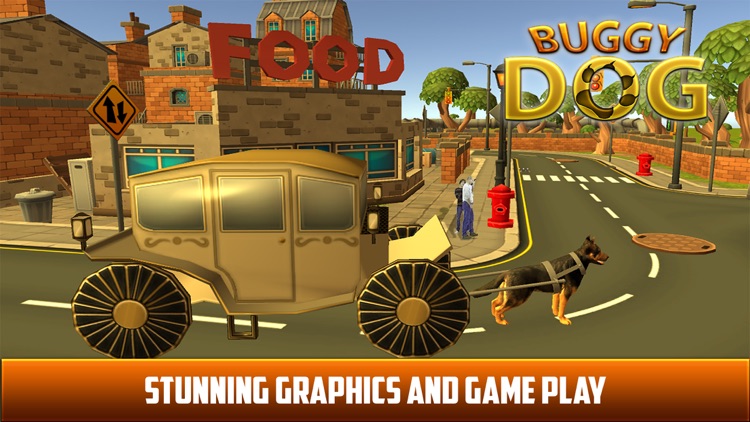 Drive Dog Buggy Taxi:  Dog Cart driving simulation