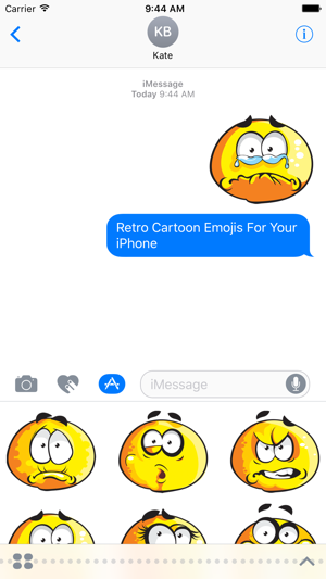 Cartoon Emojis Retro(圖1)-速報App