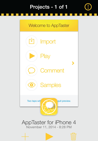 App Taster - Play mockups, wireframes, and prototypes designed in App Cooker Utilities