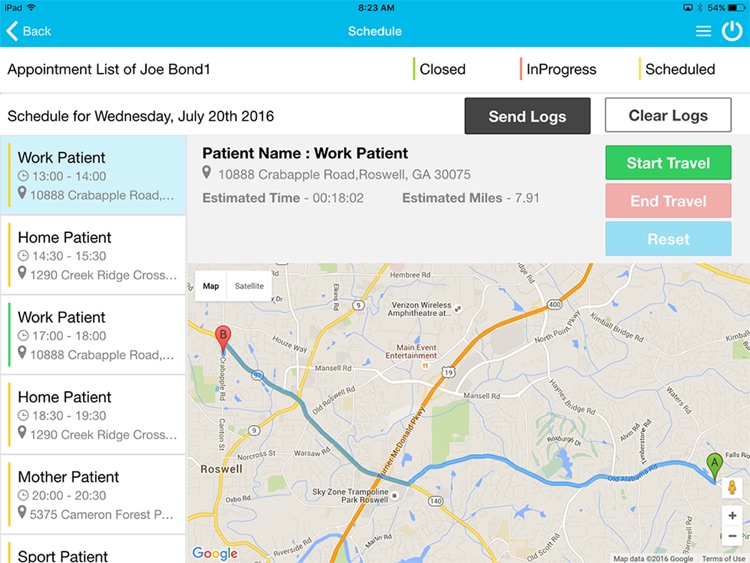 HomaCare GeoTracker