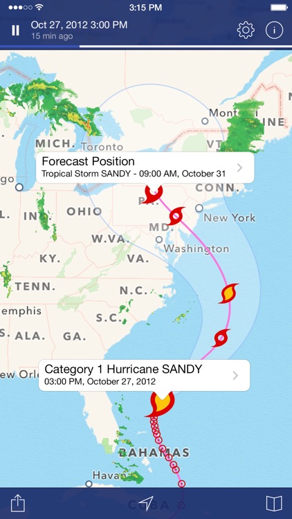 NOAA Radar Pro – Weather Alerts & Forecast screenshot-3