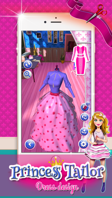Princess Tailor Boutique - Dress Design.er Games screenshot 3