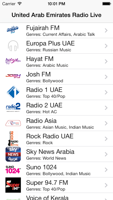 How to cancel & delete United Arab Emirates Radio Live Player (UAE / Abu Dhabi / Arabic / العربية / الأمارات العربية المتحدة راديو) from iphone & ipad 1