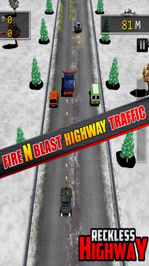 Reckless Highway - 3D Shooting And Racing Game(圖5)-速報App