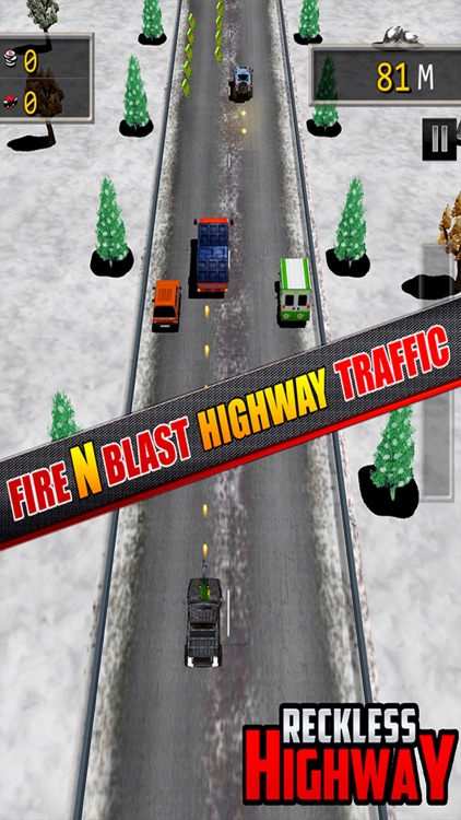 Reckless Highway - 3D Shooting And Racing Game screenshot-4