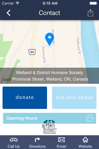 Welland & District SPCA screenshot 2