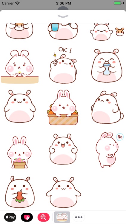 Bunny Couple Animated Stickers