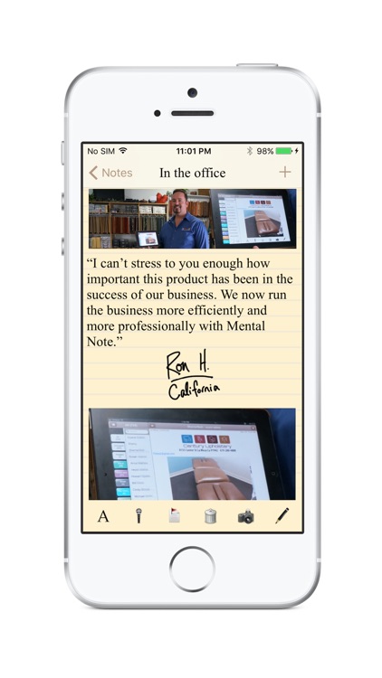 Mental Note Lite - the digital notepad