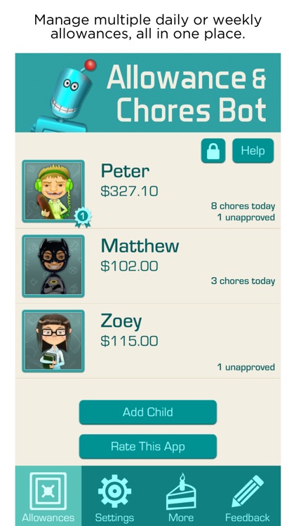 Allowance & Chores Bot Free