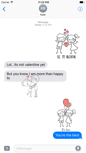 Cute Couple Stickers(圖3)-速報App