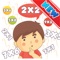 Of course you want to have a smart child in calculating multiplication, in this application we have multiplication games, multiplication table, multiplication worksheets, which can help your baby to learn multiplication easily