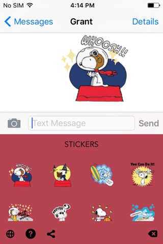 Snoopy Emoji screenshot 3