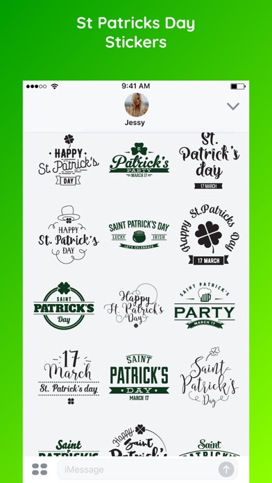 St. Patrick's Day Sticker Emo screenshot 3