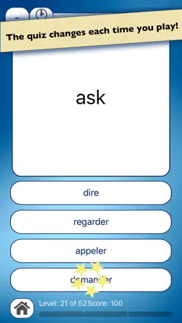 Game screenshot French Vocabulary Practice apk