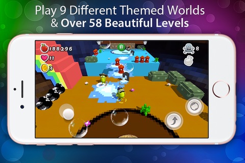 Bubble Jungle ® Pro - Super Chameleon Platformer World screenshot 4