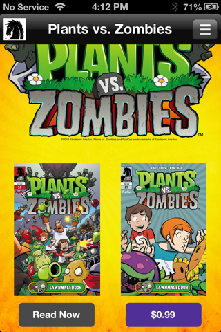 Plants vs Zombies Comics screenshot 2