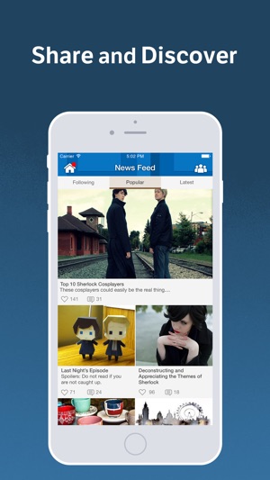 Amino for: Sherlock(圖2)-速報App