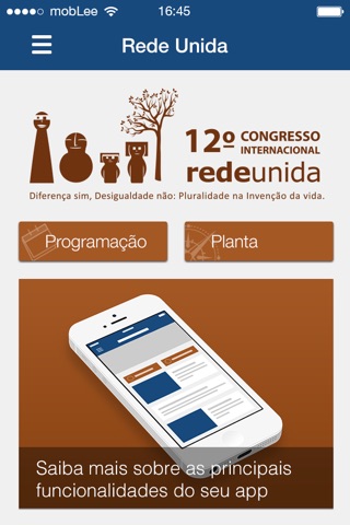 12º Congresso Int. Rede Unida screenshot 3
