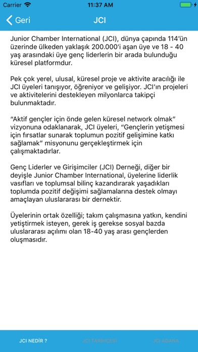JCI Adana screenshot 3