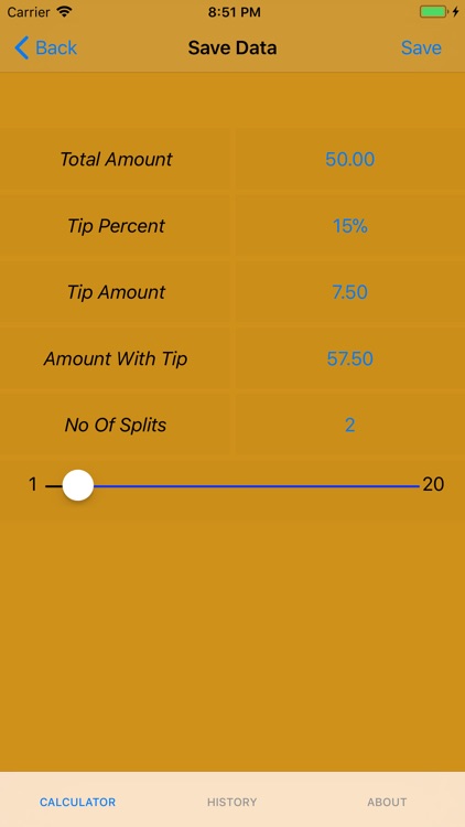 Tipster - a Tip Calculator