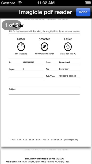 How to cancel & delete Imagicle Fax from iphone & ipad 1