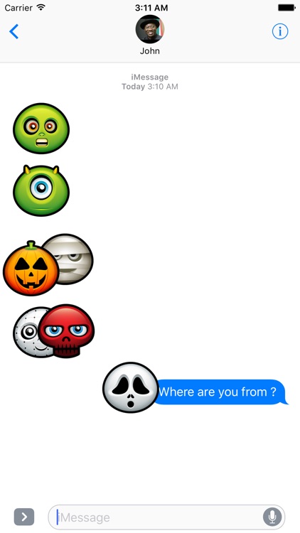 Halloween Avatar Sticker