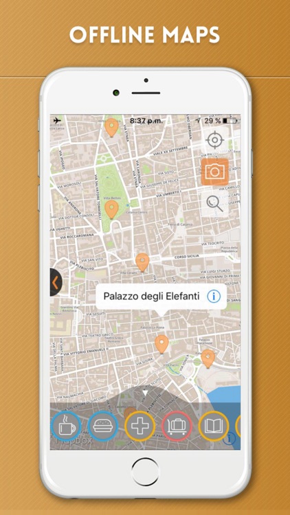Catania Travel Guide with Offline City Street Map screenshot-4