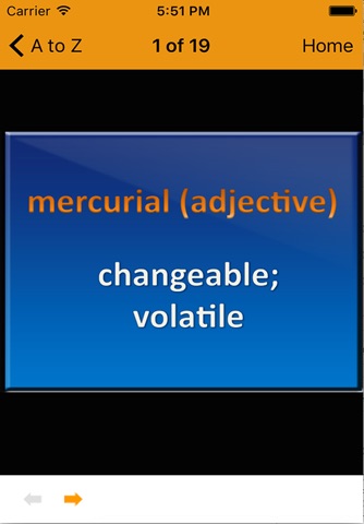 SAT Vocabulary Flashcard screenshot 3