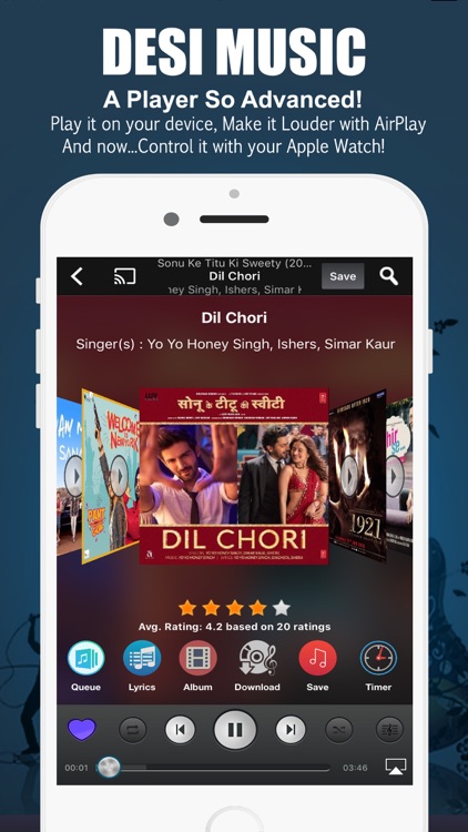 Desimusic: Hindi Songs & Radio
